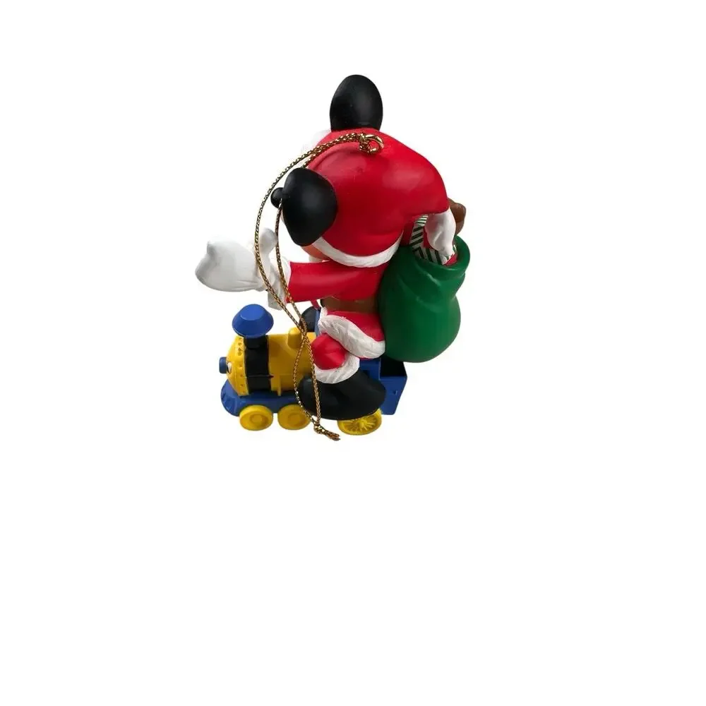Grolier Disney Christmas Magic Ornament Mickey Mouse on Train 26231 149